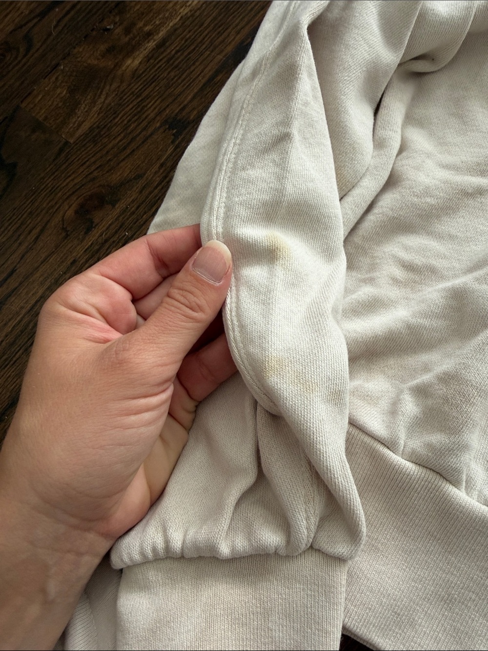 GAP Cream Marbled Pullover Sweatshirt and Jogger Set - Picture 8 of 8